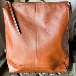 Fossil Elina Convertible Backpack Brown New without tags
